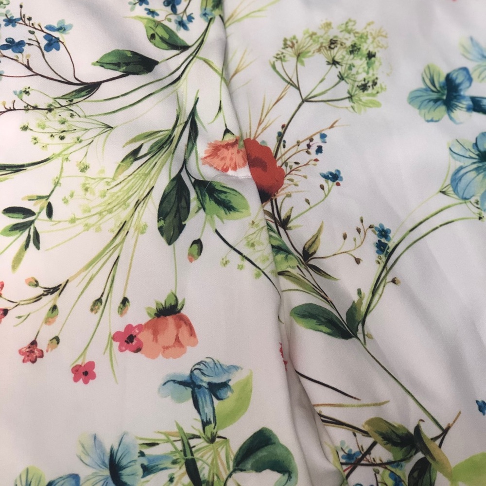 Spring vibes💐Floral plus size pants - Picture 5 of 5